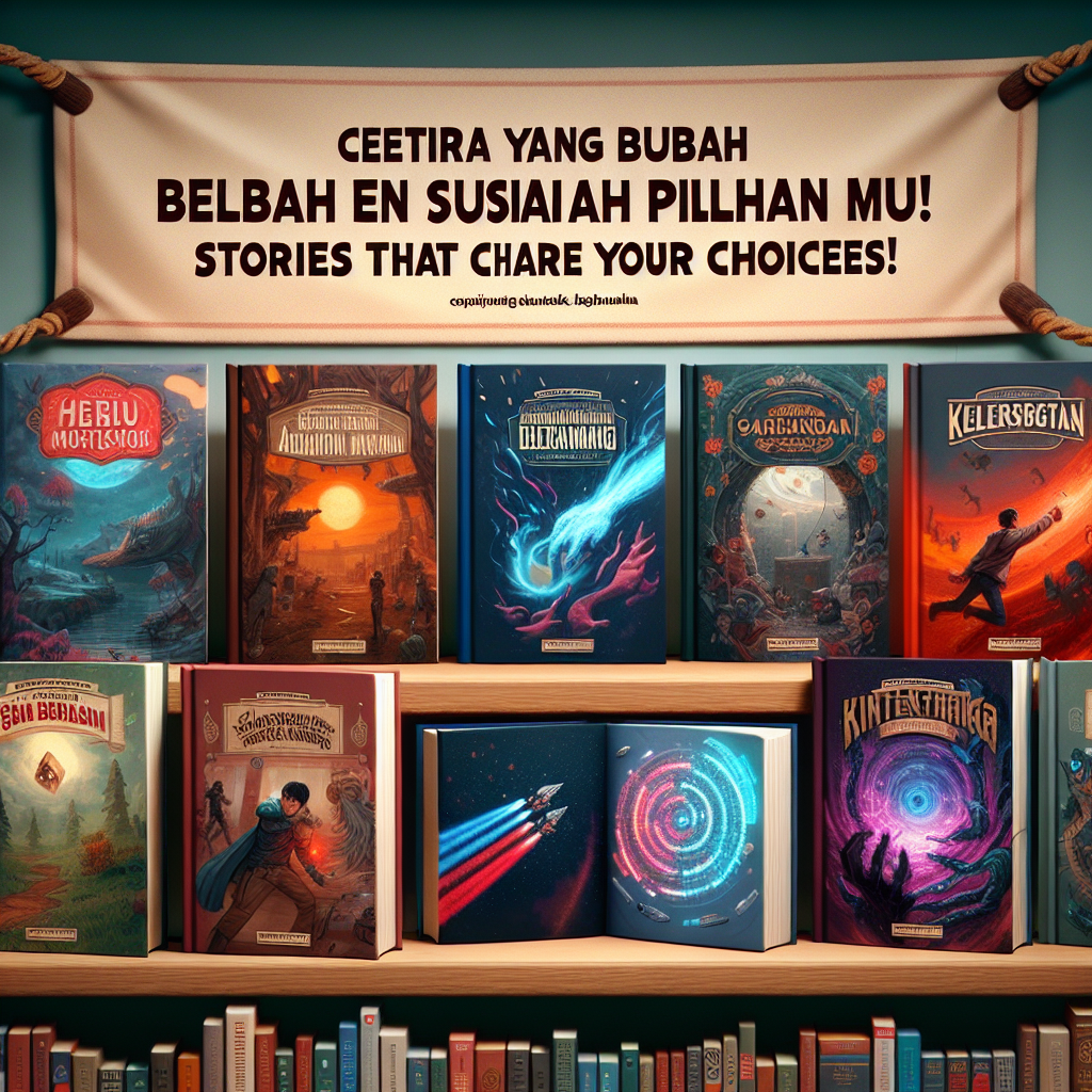 5 Game Buku Terbaik 2025: Cerita yang Berubah Sesuai Pilihanmu!